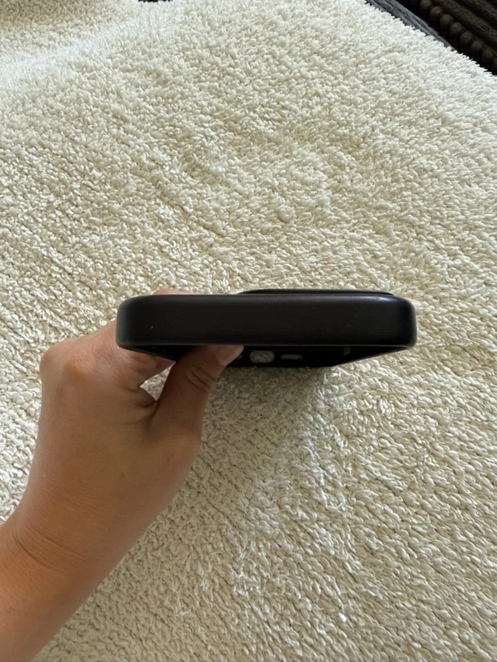 Black Phone Case for iPhone - Sleek Protective Cover